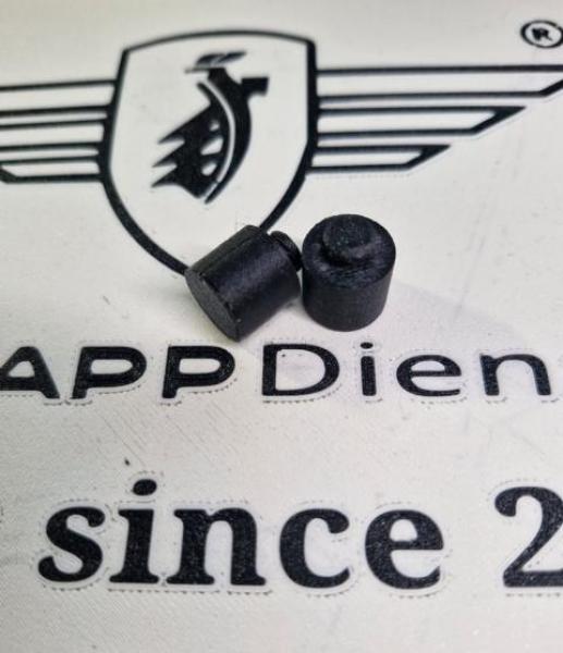 2 Stück Zündapp Gummipuffer für Gabel – Zündapp  Teilenummer: 432-12.141